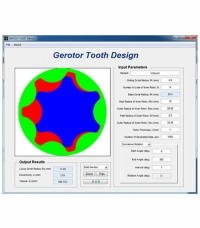 Gerotor(지로터) : Gerotor Tooth Design 치형 설계용 툴