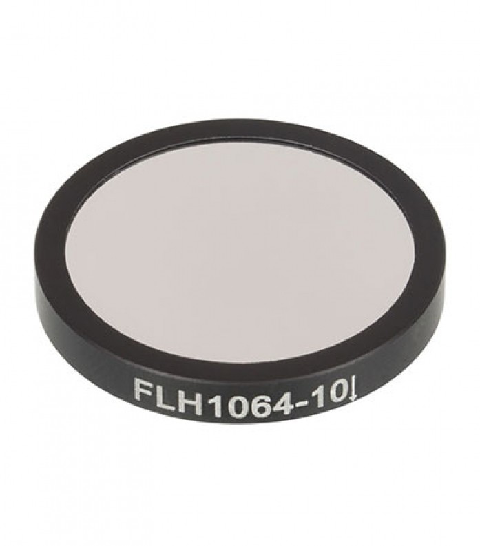 [THORLABS] FLH1064-10, 프리미엄 밴드 패스 필터, Ø25 mm, CWL = 1064 nm, FWHM = 10 nm